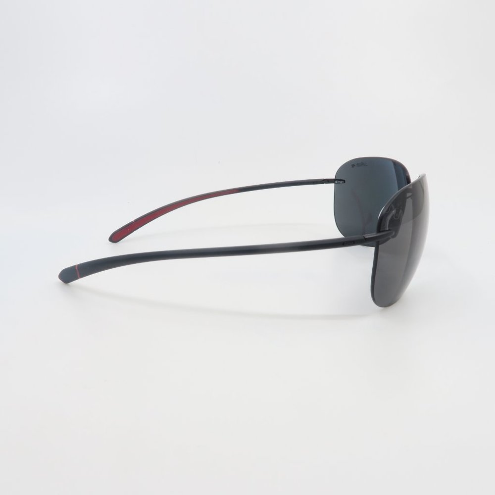 Silhouette BAYSIDE 8729 75 9140 Black/Black Dark Grey Polarized New Sunglasses. - Picture 6 of 10